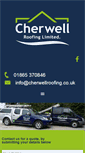 Mobile Screenshot of cherwellroofing.co.uk